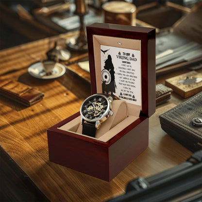 Dad - Deep Down Inside - Openwork Watches