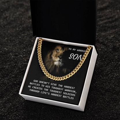 Warrior Son Cuban Link Chain