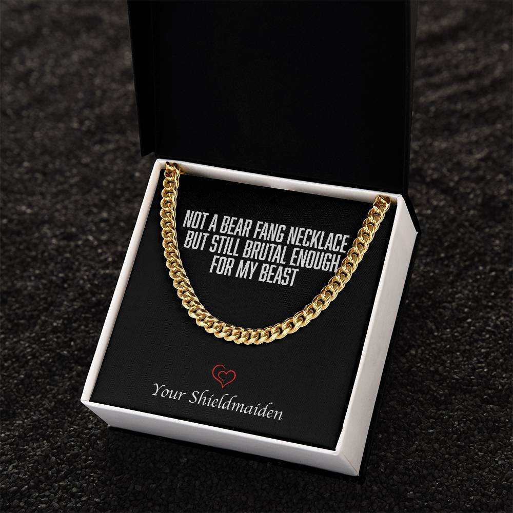 Boyfriend  Husband Gift Cuban Link Chain