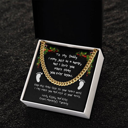 Future Dad Cuban Link Chain Necklace