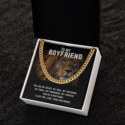 Cuban Link-5Mm-Chain-Boyfriend Cuban Link Chain