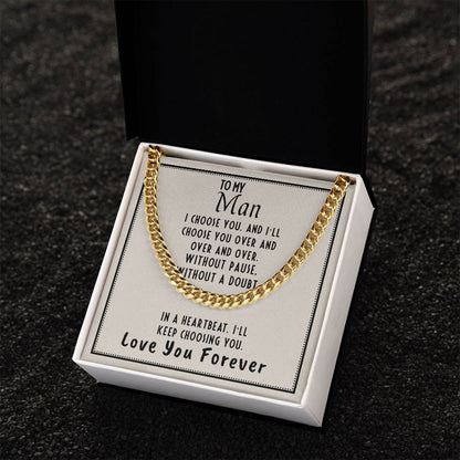 Cuban Link Chain Gift For My Man