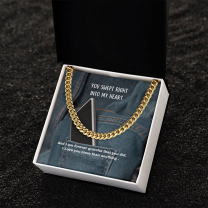 Cuban Link Chain And Message Of Love!