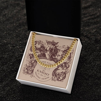 Gift For Army Husband Gift For Police Officer Gift For Militaryboyfriend Cute Romantic Gift For Him Cuban Link Chain