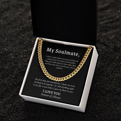 Cuban Link Chain Necklace For Him - I Wish I Could Explain...