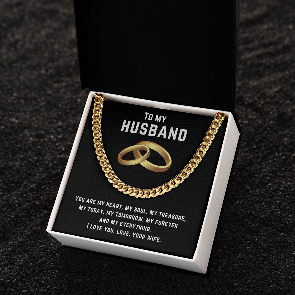 Cuban Link Chain Husband