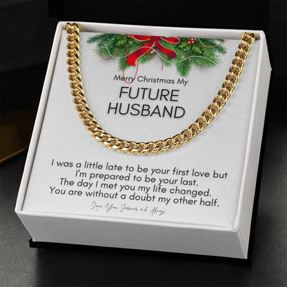 Cuban Link Chain To Future Husband