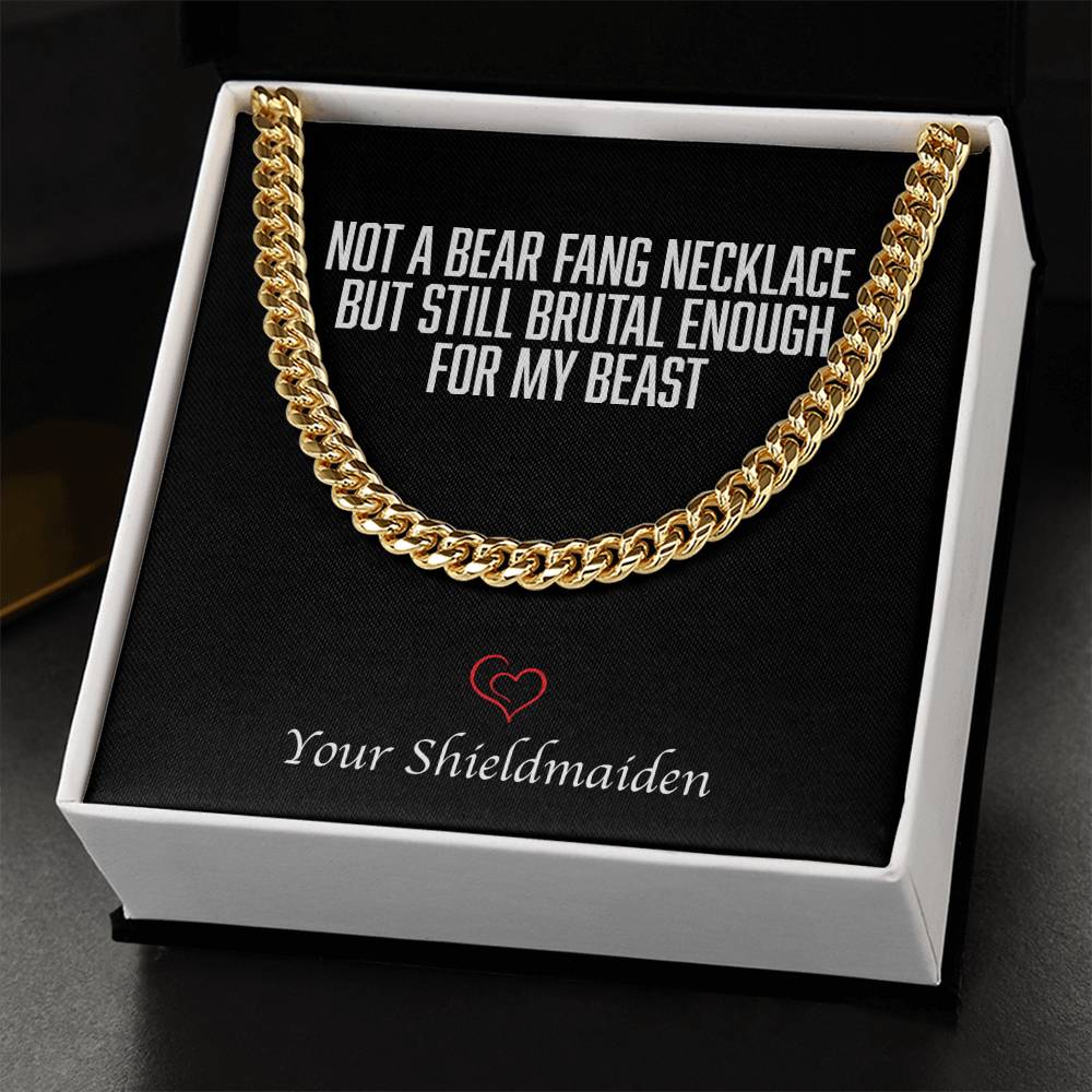 Boyfriend  Husband Gift Cuban Link Chain
