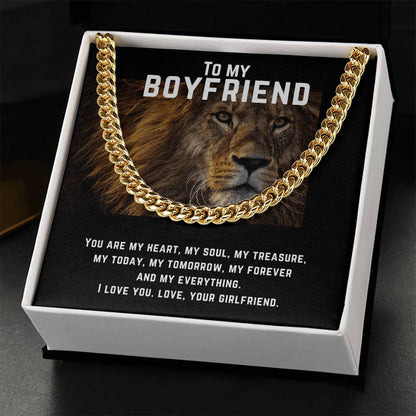 Cuban Link-5Mm-Chain-Boyfriend Cuban Link Chain