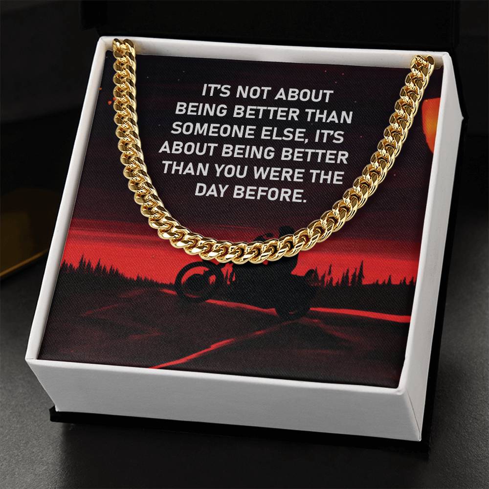 Better Than Before  Cuban Link Necklace For Men Cuban Link Chain