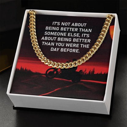 Better Than Before  Cuban Link Necklace For Men Cuban Link Chain
