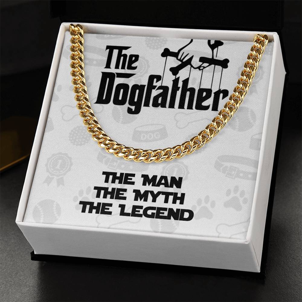 Dog Dad Jewelry For Him Necklace For Men Gifts For Dog Lovers Chains For Men Gifts For Boyfriend Link Chain Gifts From Cuban Link Chain