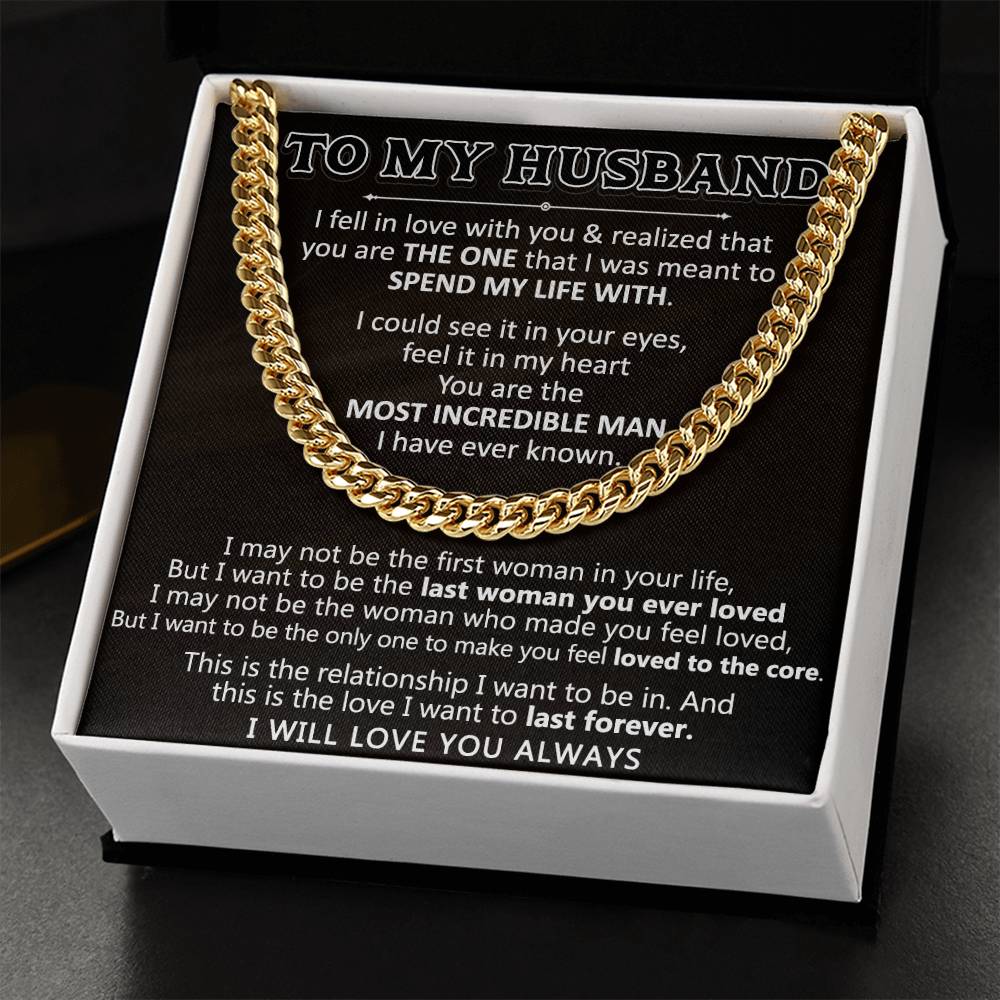 Gift For Husband - The Core - Cuban Link Cuban Link Chain