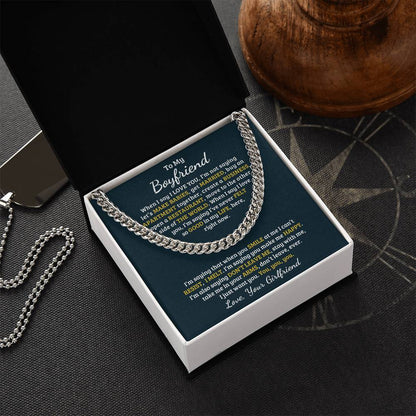 Valentine's Day Gift For Boyfriend Cuban Link Chain