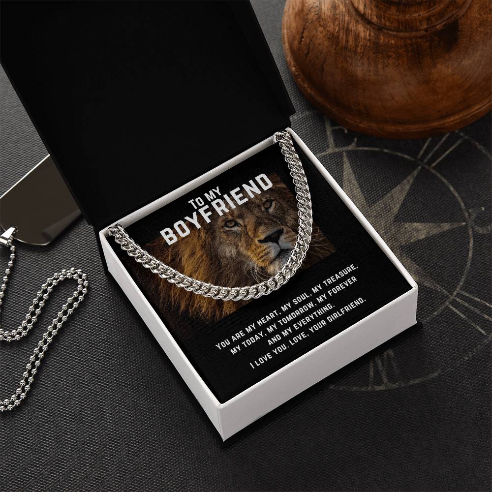 Cuban Link-5Mm-Chain-Boyfriend Cuban Link Chain