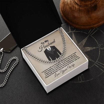 Cuban Chain Gift For Husband Cuban Link Chain