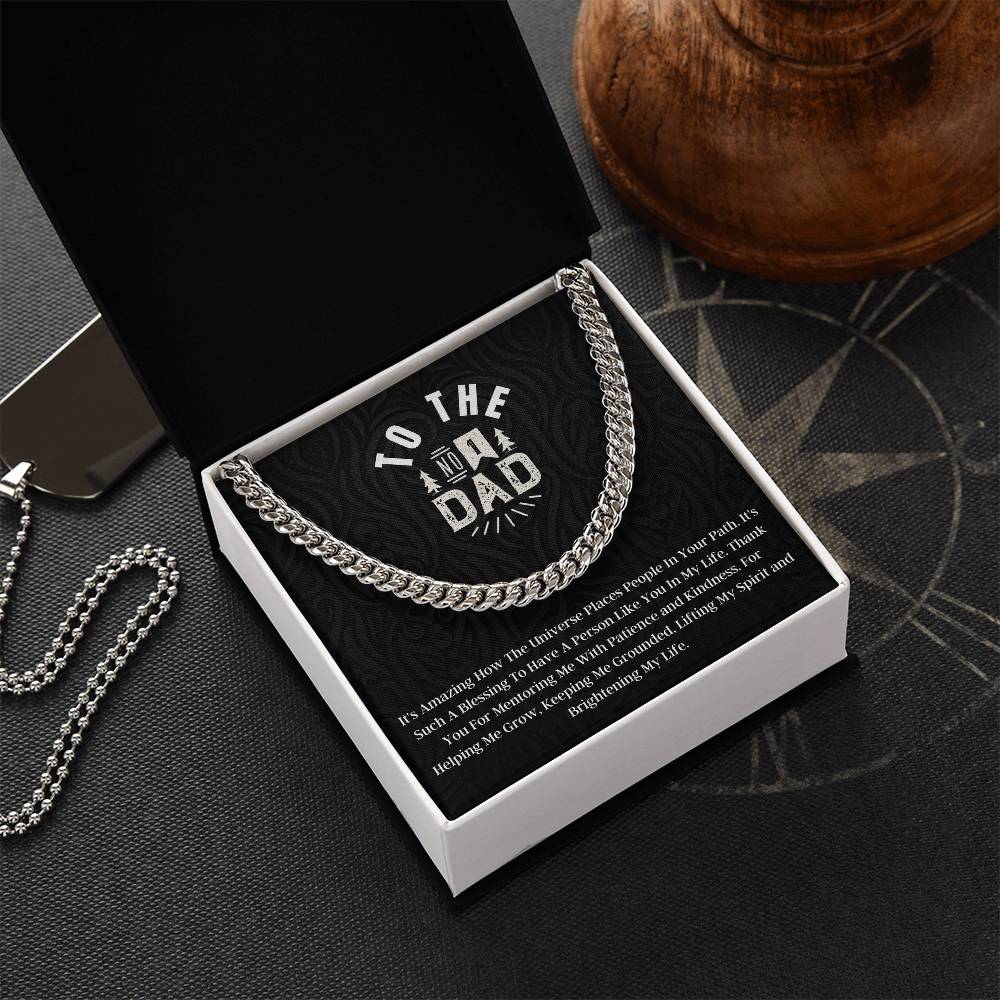 Christmas Gift For Dad-Father Birthday Gift-Dad Birthday Gift Cuban Link Chain