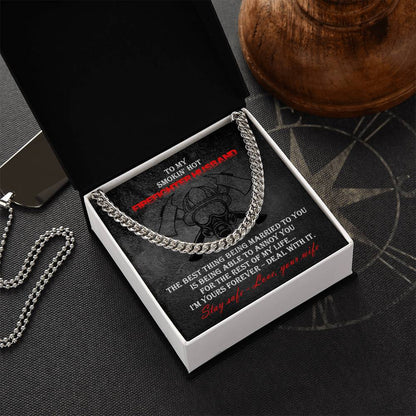 Firefighter Heavy Durable Cuban Chain Necklace Cuban Link Chain