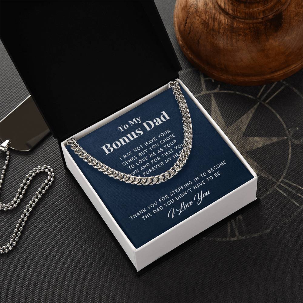 Bonus Dad Special Gift - Link Chain Necklace Cuban Link Chain