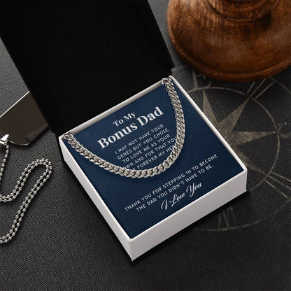Bonus Dad Special Gift - Link Chain Necklace Cuban Link Chain