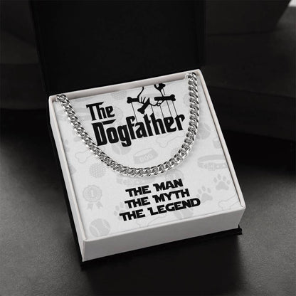 Dog Dad Jewelry For Him Necklace For Men Gifts For Dog Lovers Chains For Men Gifts For Boyfriend Link Chain Gifts From Cuban Link Chain