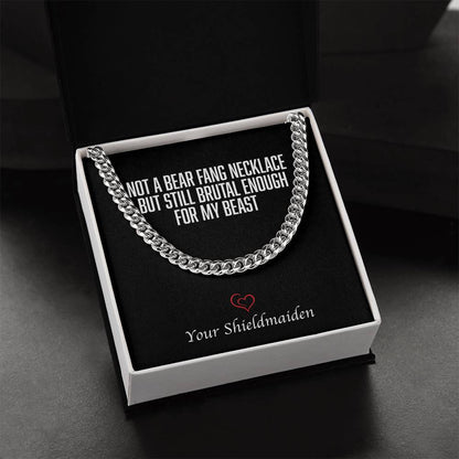 Boyfriend  Husband Gift Cuban Link Chain