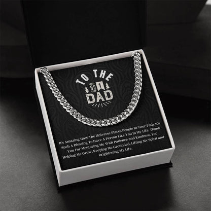 Christmas Gift For Dad-Father Birthday Gift-Dad Birthday Gift Cuban Link Chain
