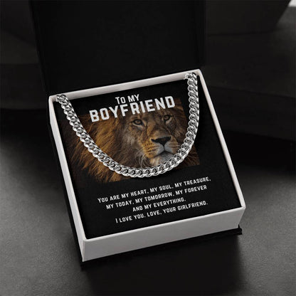 Cuban Link-5Mm-Chain-Boyfriend Cuban Link Chain