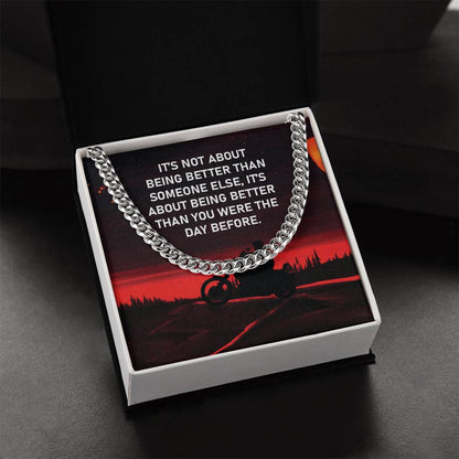 Better Than Before  Cuban Link Necklace For Men Cuban Link Chain