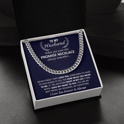 Gift For Husband - Best Friend - Cuban Link Cuban Link Chain