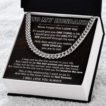 Gift For Husband - In Your Life - Cuban Link Cuban Link Chain