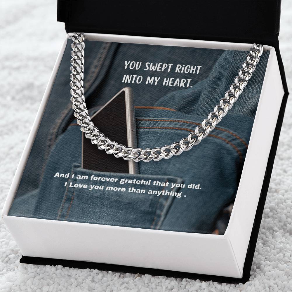 Cuban Link Chain And Message Of Love!