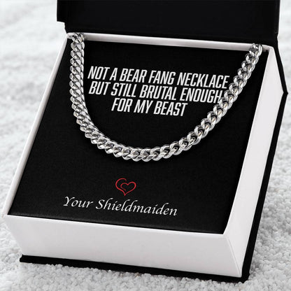 Boyfriend  Husband Gift Cuban Link Chain