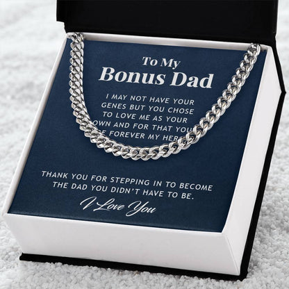 Bonus Dad Special Gift - Link Chain Necklace Cuban Link Chain