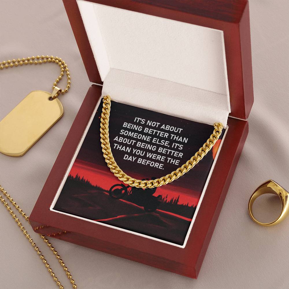 Better Than Before  Cuban Link Necklace For Men Cuban Link Chain