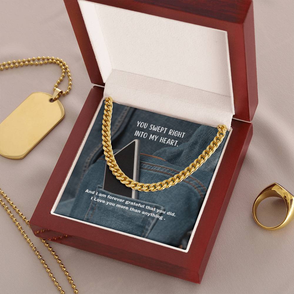 Cuban Link Chain And Message Of Love!