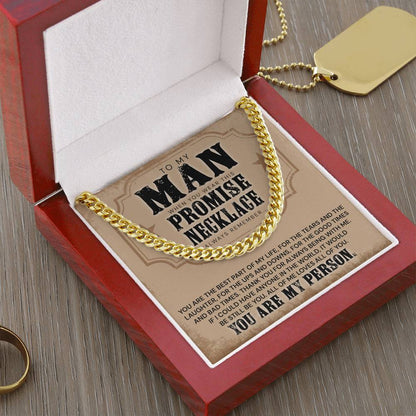 You Are The Best Part Of My Life - Necklace Cuban Link Chain