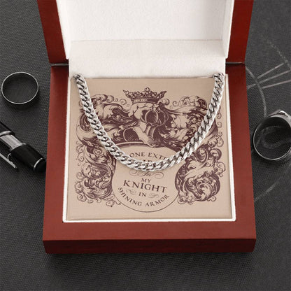 Gift For Army Husband Gift For Police Officer Gift For Militaryboyfriend Cute Romantic Gift For Him Cuban Link Chain