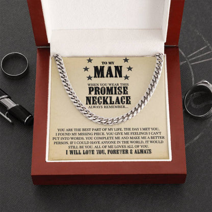 You Are The Best Part Of My Life - Cuban Link Chain Necklac