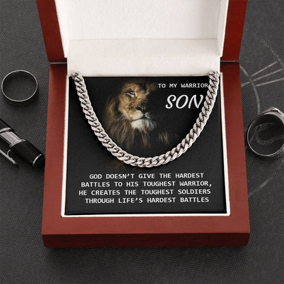 Warrior Son Cuban Link Chain