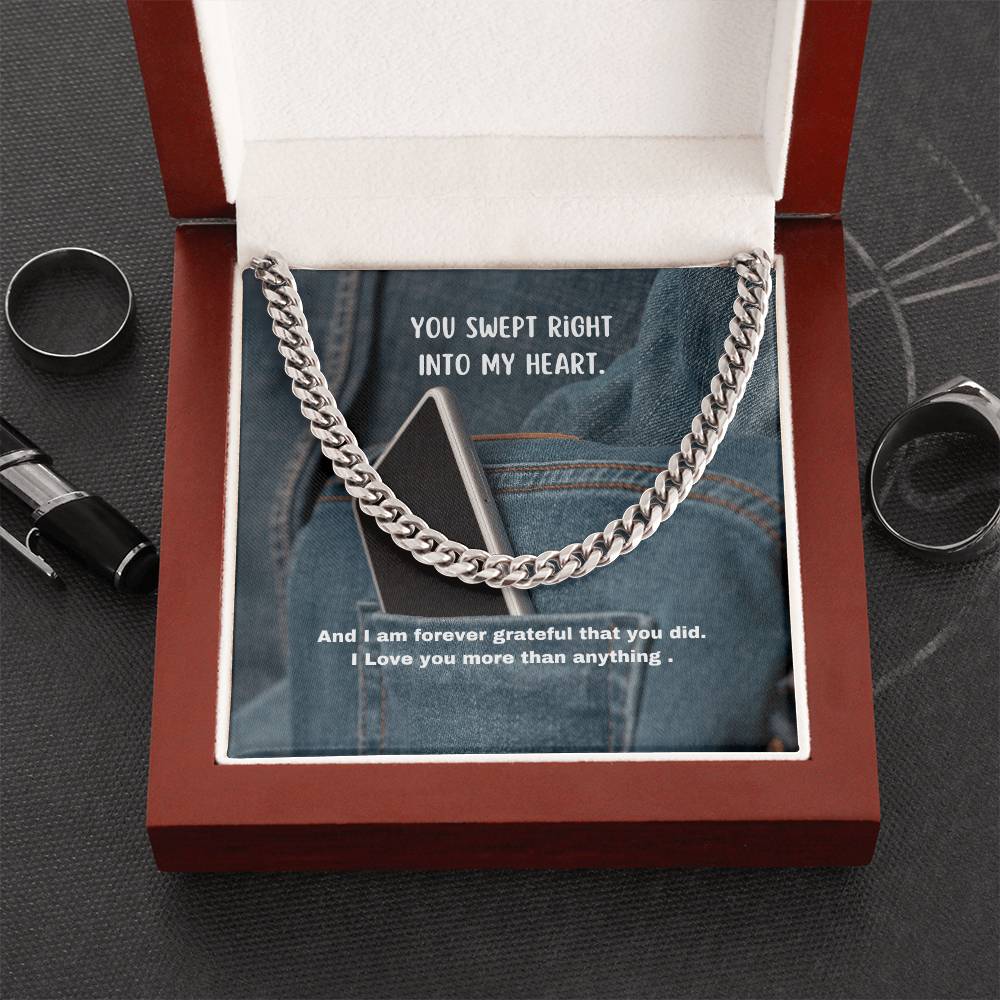 Cuban Link Chain And Message Of Love!