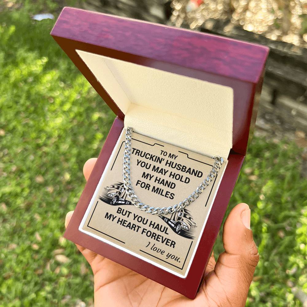 You Haul My Heart Forever Cuban Link Chain