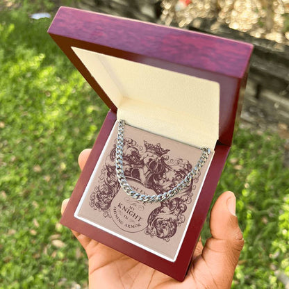 Gift For Army Husband Gift For Police Officer Gift For Militaryboyfriend Cute Romantic Gift For Him Cuban Link Chain