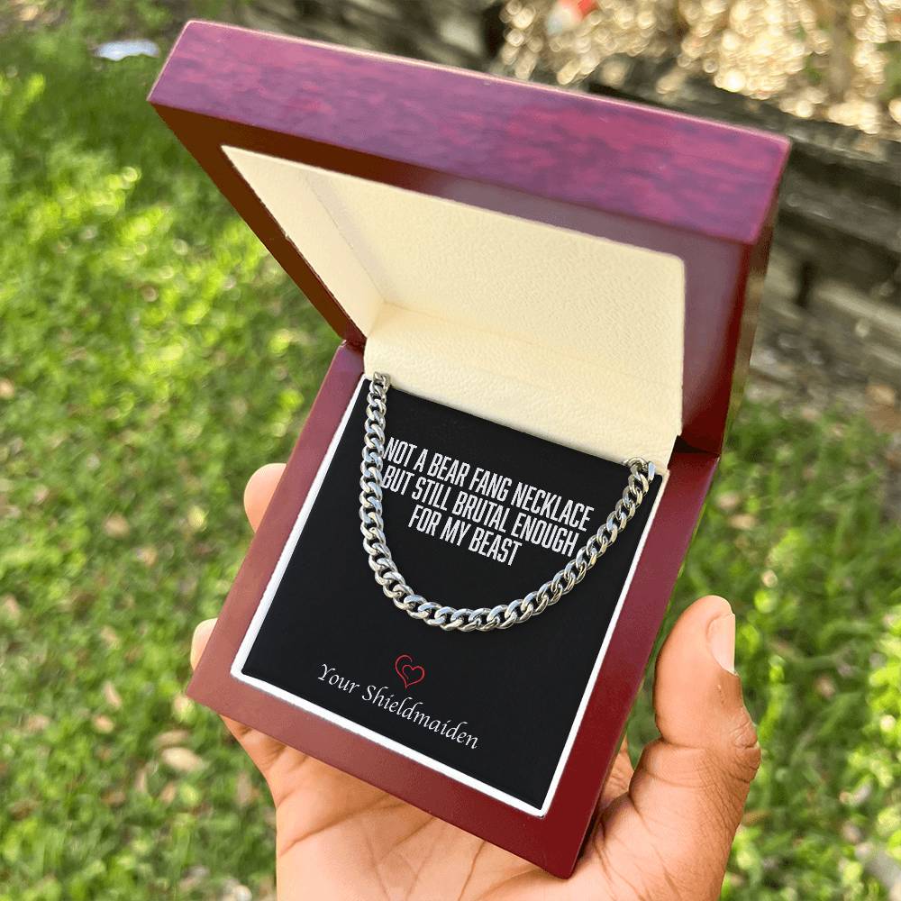 Boyfriend  Husband Gift Cuban Link Chain