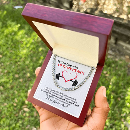 Cuban Link Chain Lifts My Heart