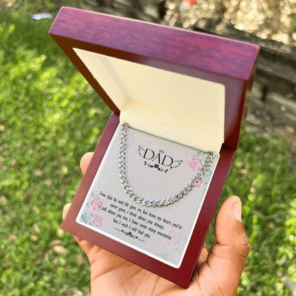 Dear Dad Cuban Link Chain
