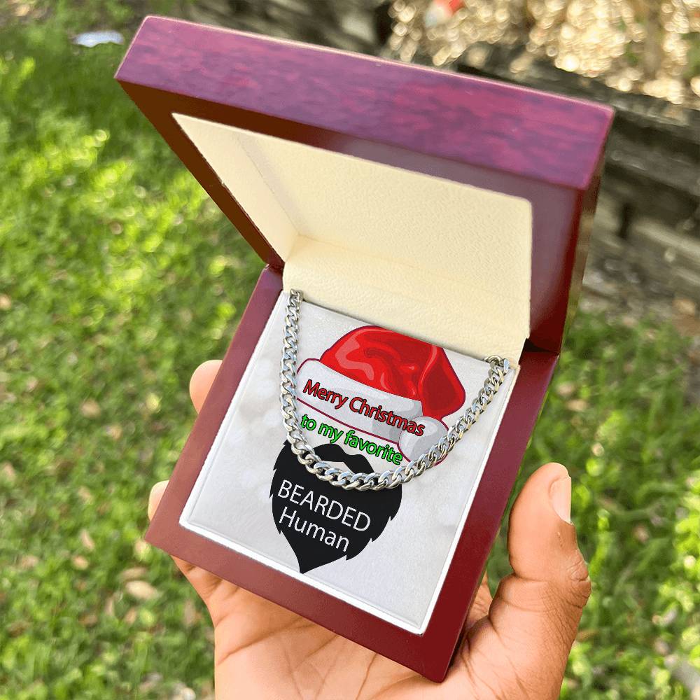 Favorite Bearded Human Cuban Link Chain