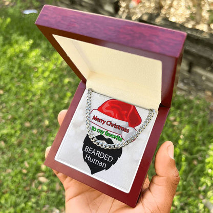 Favorite Bearded Human Cuban Link Chain