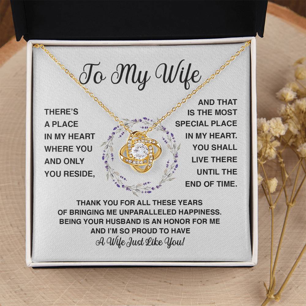 Delivery By Mother's Day Wf030   Gift Fo Love Knot Necklace