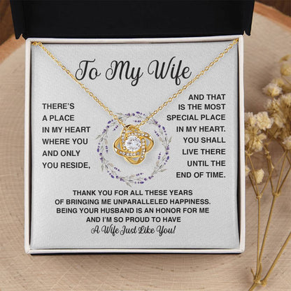 Delivery By Mother's Day Wf030   Gift Fo Love Knot Necklace